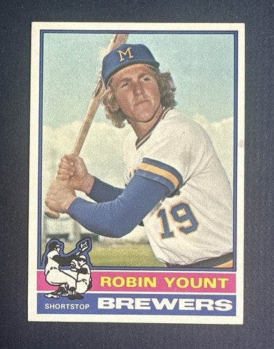 1976 Topps #316 Robin Yount Nm - Mint Centered Hof Milwaukee Brewers