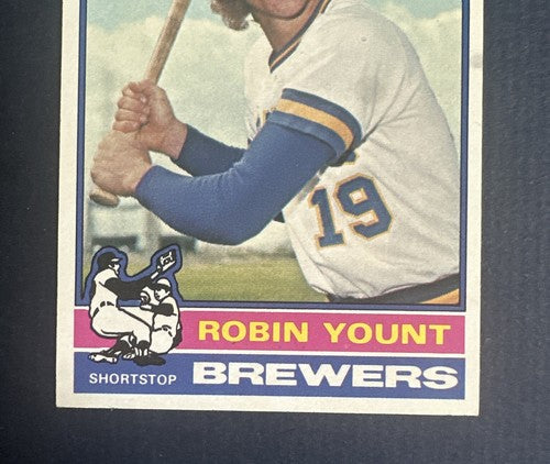 1976 Topps #316 Robin Yount Nm - Mint Centered Hof Milwaukee Brewers