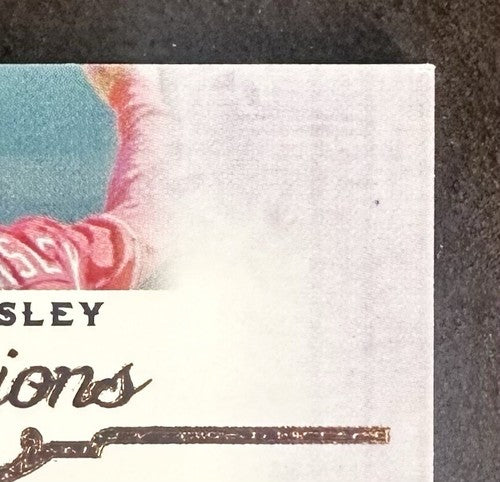 2012 Leaf Legends of Sport Inscriptions Dennis Eckersley Auto 1989 Ws Champs Hof