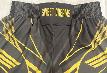 Jamahal Hill Signed UFC Fight Shorts Sweet Dreams Light HW Champion Auto BAS COA