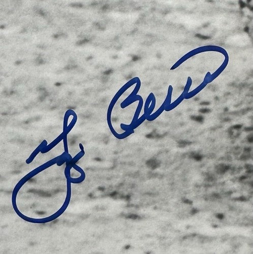 Yogi Berra Duke Snider Signed 16x20 Framed WS Photo Yankees Dodgers Auto COA