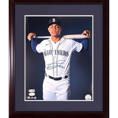 Julio Rodriguez Signed 11x14 Framed Photo Seattle Mariners Autograph ROY JSA COA