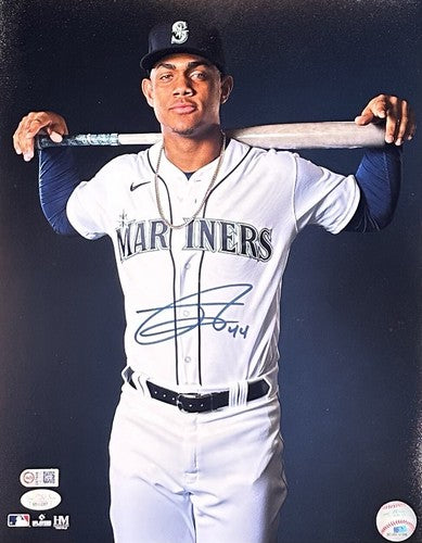 Julio Rodriguez Signed 11x14 Framed Photo Seattle Mariners Autograph ROY JSA COA