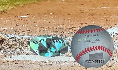 Evan Longoria Signed 8x10 Framed Photo ROY Tampa Bay Rays Auto LONGORIA HOLO COA