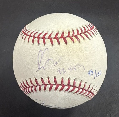 Greg Maddux Tom Glavine Signed MLB Baseball Braves LE Cy Young Auto Steiner MLB