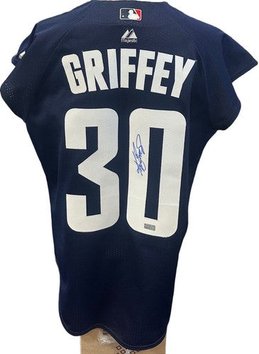 Ken Griffey Jr Signed Majestic Authentic 2000 ASG Jersey Reds Auto Tristar HOF