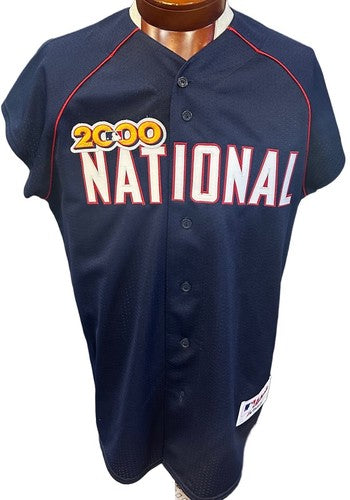 Ken Griffey Jr Signed Majestic Authentic 2000 ASG Jersey Reds Auto Tristar HOF