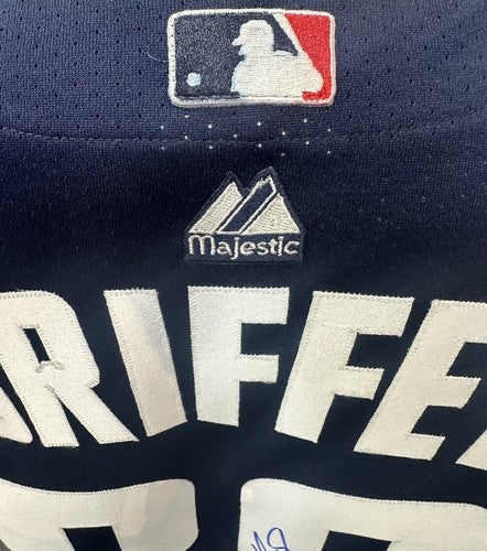 Ken Griffey Jr Signed Majestic Authentic 2000 ASG Jersey Reds Auto Tristar HOF