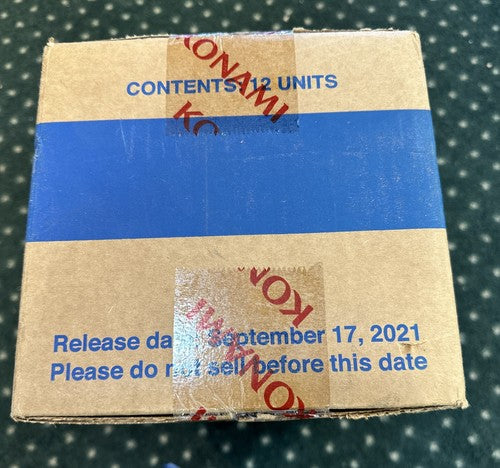 Yu-Gi-Oh 2021 Tin of Ancient Battle, (KON85421) Factory Sealed Case 12 Tins Mint