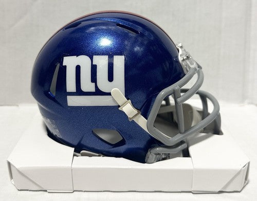New York Giants Riddell Speed Authentic Mini Helmet Brand New NFL Holo