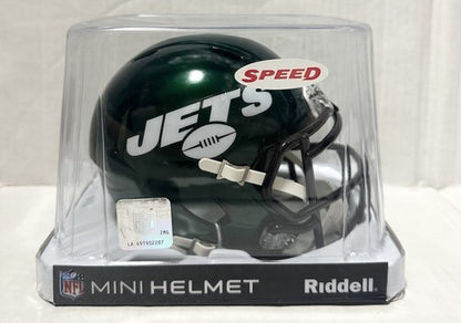 New York Jets Riddell Speed Authentic Mini Helmet NFL Holo New