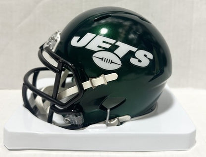 New York Jets Riddell Speed Authentic Mini Helmet NFL Holo New
