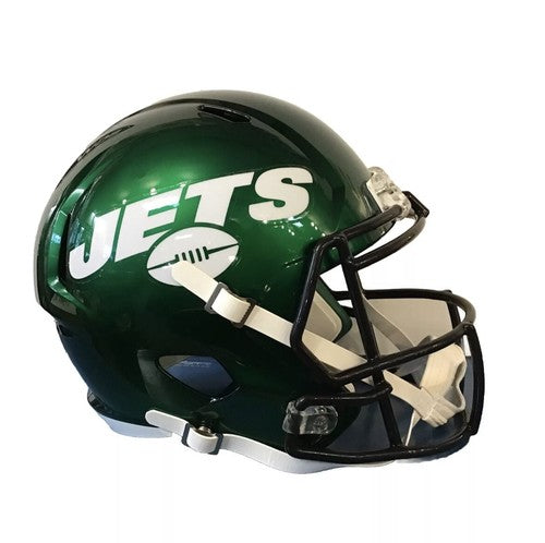 New York Jets Speed Replica Riddell NFL Full Size Football Helmet NIB Green