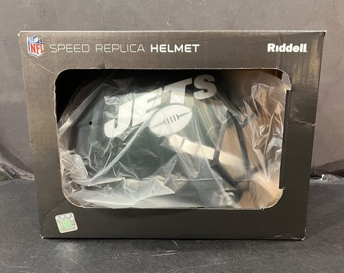 New York Jets Speed Replica Riddell NFL Full Size Football Helmet NIB Green