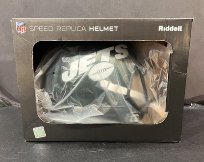 New York Jets Speed Replica Riddell NFL Full Size Football Helmet NIB Green