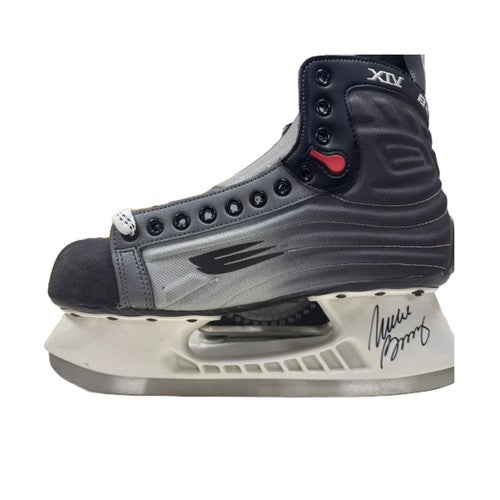 Mike Bossy NY Islanders Signed Ice Skate Auto Authentic Mint New Bauer Vapor LOA