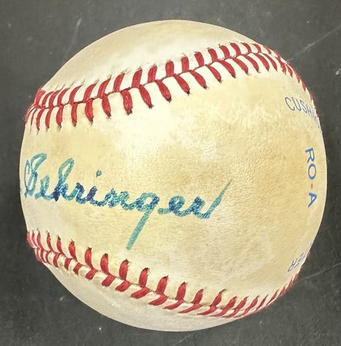 Charlie Gehringer Don Sutton Buck Leonard Signed AL Baseball Dodgers Auto COA