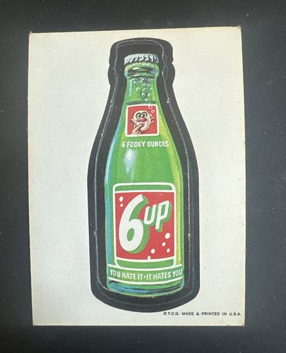 1967 Topps Wacky Packages Die-Cut 6up #41 Nice Ex No Creases