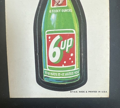 1967 Topps Wacky Packages Die-Cut 6up #41 Nice Ex No Creases