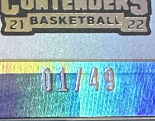2021-22 Panini Contenders #18 Luka Doncic The Finals Ticket 1/49 1/1 Csg 9.5 MT