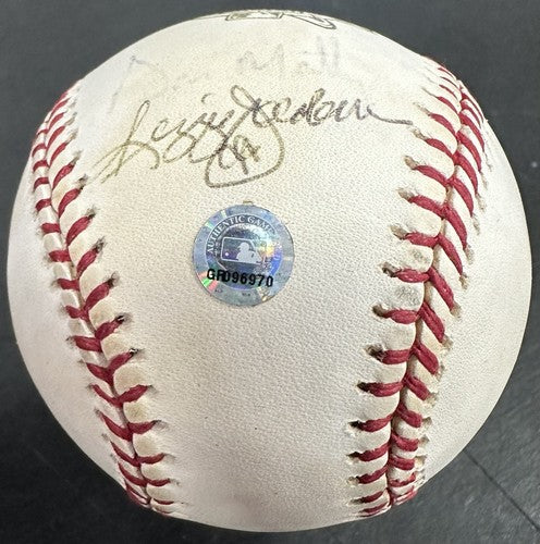 Reggie Jackson Signed 2001 WS Game 5 Off Field Baseball Yankees Auto MLB COA HOF