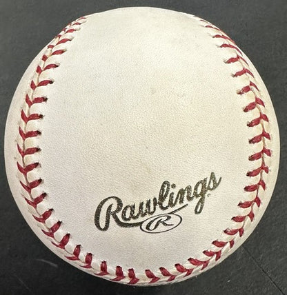 Reggie Jackson Signed 2001 WS Game 5 Off Field Baseball Yankees Auto MLB COA HOF