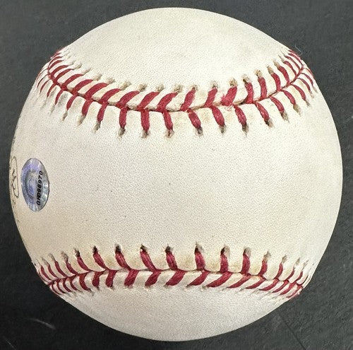 Reggie Jackson Signed 2001 WS Game 5 Off Field Baseball Yankees Auto MLB COA HOF