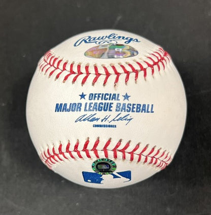 Don Larsen Signed Official MLB Baseball WS PG 10-8-56 Auto Steiner & MLB COA