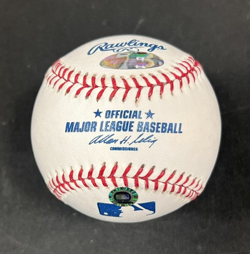 Don Larsen Signed Official MLB Baseball WS PG 10-8-56 Auto Steiner & MLB COA
