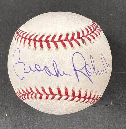 Brooks Robinson Signed Official MLB Baseball HOF 83 Auto Orioles  MLB COA