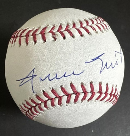 Willie Mays Signed Official Baseball Giants Hof Gem Mint Autograph Mlb Auth Holo