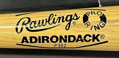 Gary Carter Signed Game Used Rawlings Adirondack Bat & Wrist Band Mets Auto PSA
