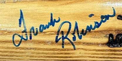 Frank Robinson Signed LS Powerized Game Model Bat Auto Reds Orioles JSA COA HOF
