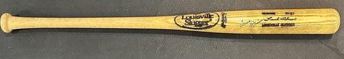 Frank Robinson Signed LS Powerized Game Model Bat Auto Reds Orioles JSA COA HOF