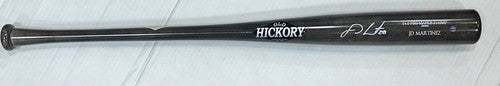 JD Martinez Signed Old Hickory Maple Game Model Bat Auto NY Mets Red Sox Steiner