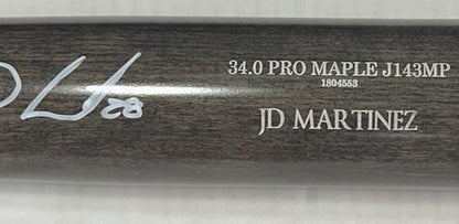 JD Martinez Signed Old Hickory Maple Game Model Bat Auto NY Mets Red Sox Steiner