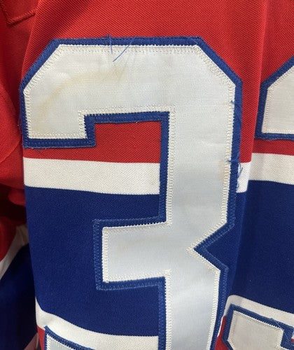 Patrick Roy Game Used 1986 Canadiens CCM Rookie Jersey Kinunen Scd Authentic