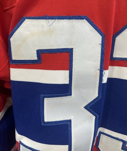 Patrick Roy Game Used 1986 Canadiens CCM Rookie Jersey Kinunen Scd Authentic
