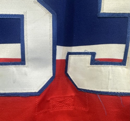 Patrick Roy Game Used 1986 Canadiens CCM Rookie Jersey Kinunen Scd Authentic
