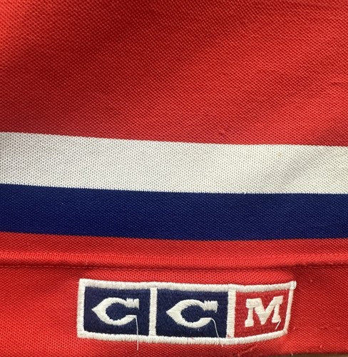 Patrick Roy Game Used 1986 Canadiens CCM Rookie Jersey Kinunen Scd Authentic