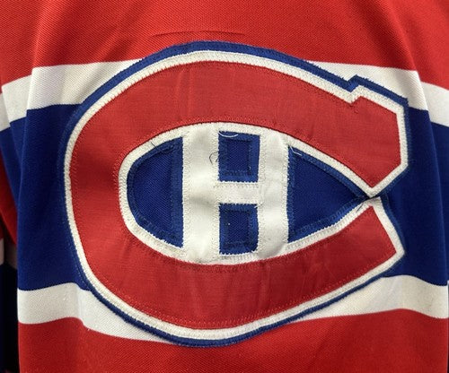 Patrick Roy Game Used 1986 Canadiens CCM Rookie Jersey Kinunen Scd Authentic
