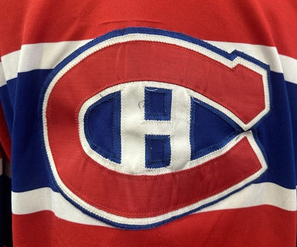 Patrick Roy Game Used 1986 Canadiens CCM Rookie Jersey Kinunen Scd Authentic
