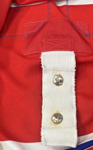 Patrick Roy Game Used 1986 Canadiens CCM Rookie Jersey Kinunen Scd Authentic