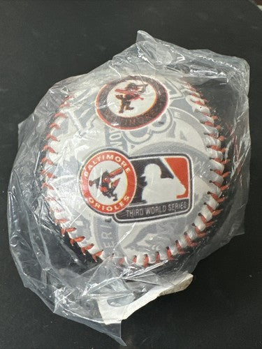 1983 Rawlings World Series Logo Baseball Baltimore Orioles 3 Time Champions New