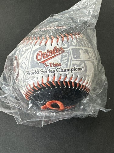 1983 Rawlings World Series Logo Baseball Baltimore Orioles 3 Time Champions New
