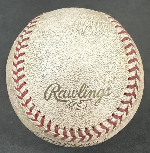 Tino Martinez Signed Game Used 2001 WS Mr November Baseball Auto Yankees MLB