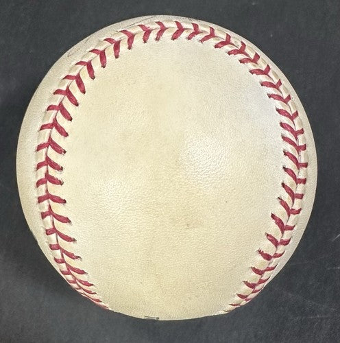 Mark Sanchez Signed 2009 Citi Field Inaugural Logo Baseball Rookie Auto Jets COA