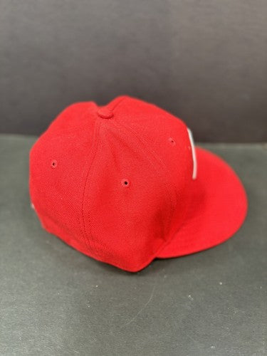 Chattanooga Lookouts Cincinnati Reds Minor League 7 1/8 Red New Era Home Hat