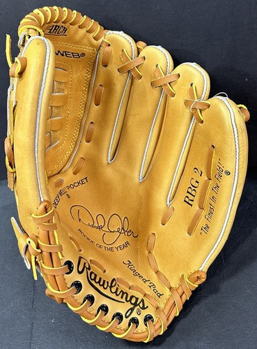 Derek Jeter Signed Rawlings RGB 2 Rookie Glove Roy Yankees Mint Auto PSA COA HOF