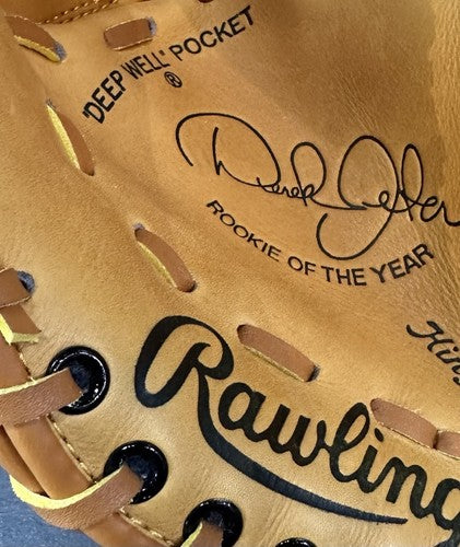 Derek Jeter Signed Rawlings RGB 2 Rookie Glove Roy Yankees Mint Auto PSA COA HOF